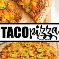 Taco Pizza - A flavour fiesta in your mouth with this delicious recipe!