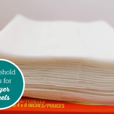Household Uses for Dryer Sheets