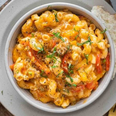The recipe in a bowl.