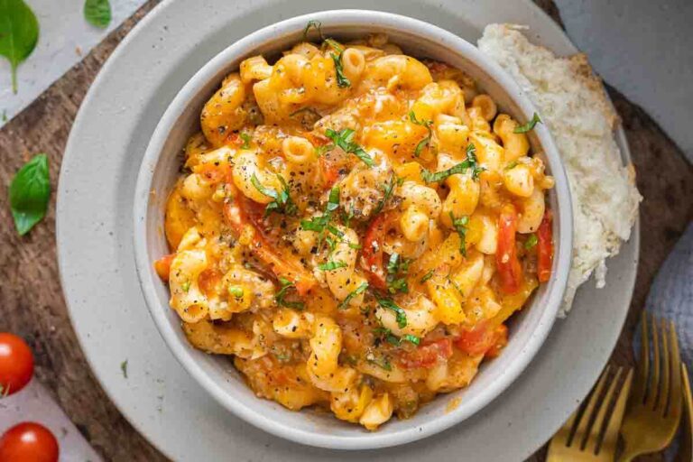 The recipe in a bowl.