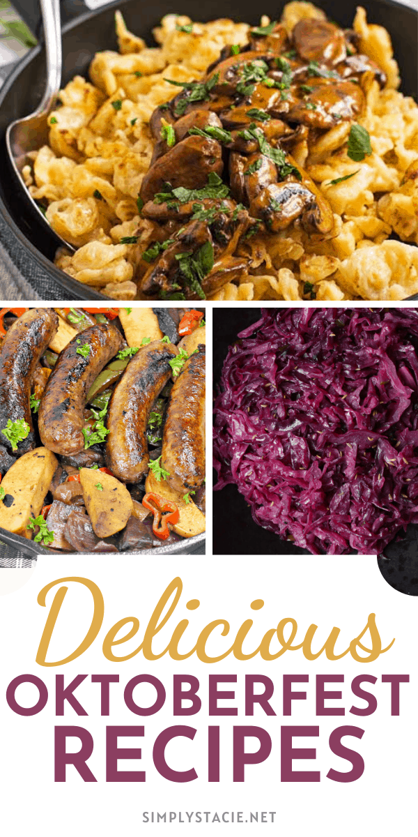 Delicious Oktoberfest Recipes - Have your own Oktoberfest celebration at home with these delicious German recipes!