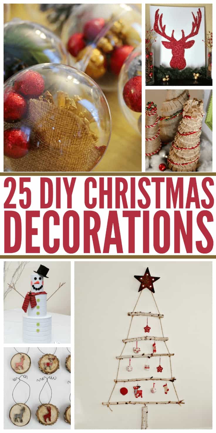 25 DIY Christmas Decorations - Simply Stacie