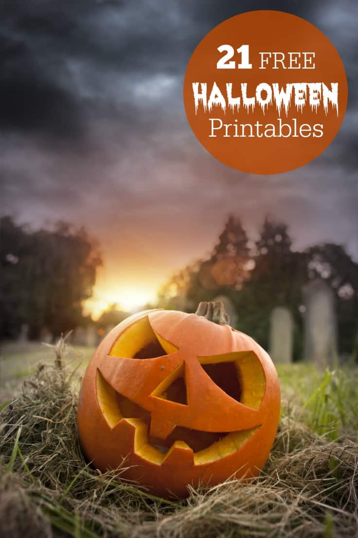 Free Halloween Printables For High School Students