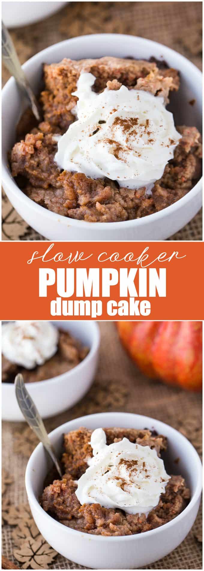 Slow Cooker Pumpkin Dump Cake Simply Stacie