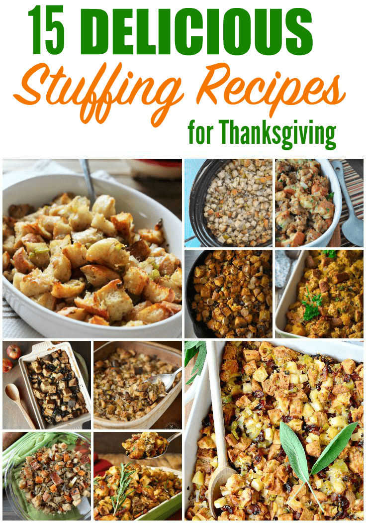 15 delicious stuffing recipes for thanksgiving