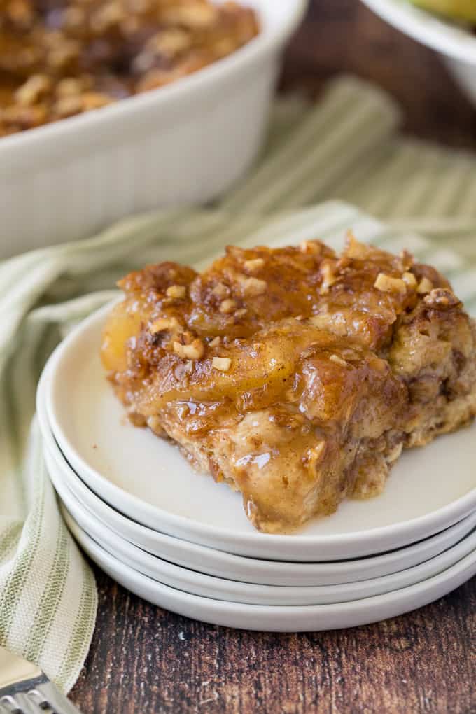 Apple Pie French Toast Casserole