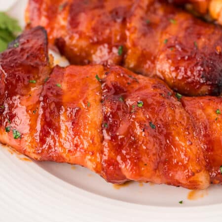 The recipe on a plate.