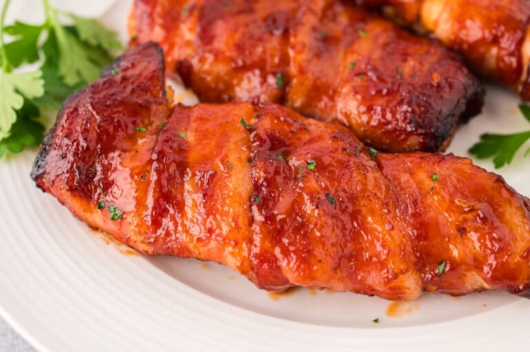 The recipe on a plate.