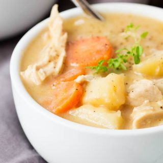 Creamy Chicken and Vegetable Soup