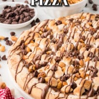 Rocky Road Pizza pin image.
