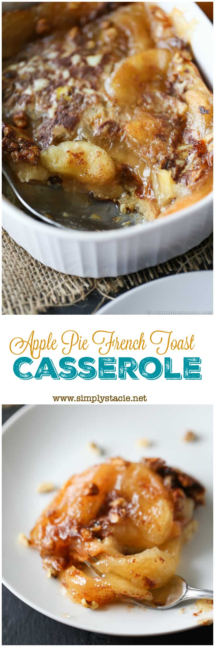 Apple Pie French Toast Casserole Simply Stacie