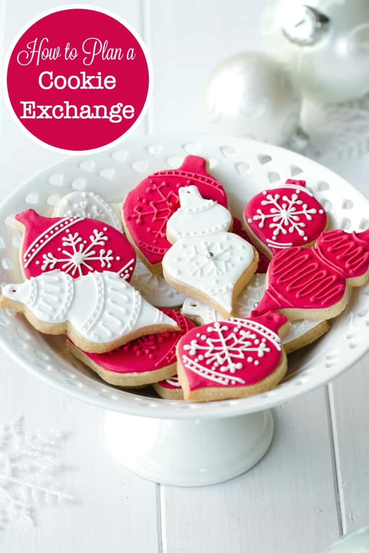 How to Plan a Cookie Exchange - Simple tips on how to plan a cookie exchange over the holidays. Plus, get free printables for recipe cards, invitations and more!