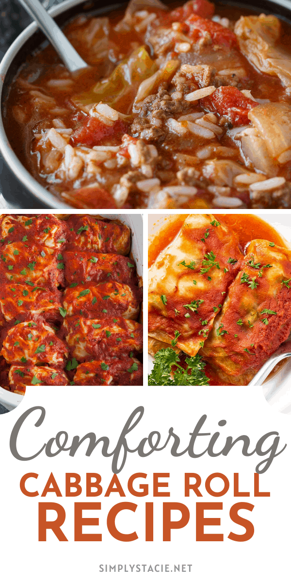 Comforting Cabbage Roll Recipes - These cabbage roll and cabbage roll inspired recipes are the perfect comfort food to make during the colder weather.