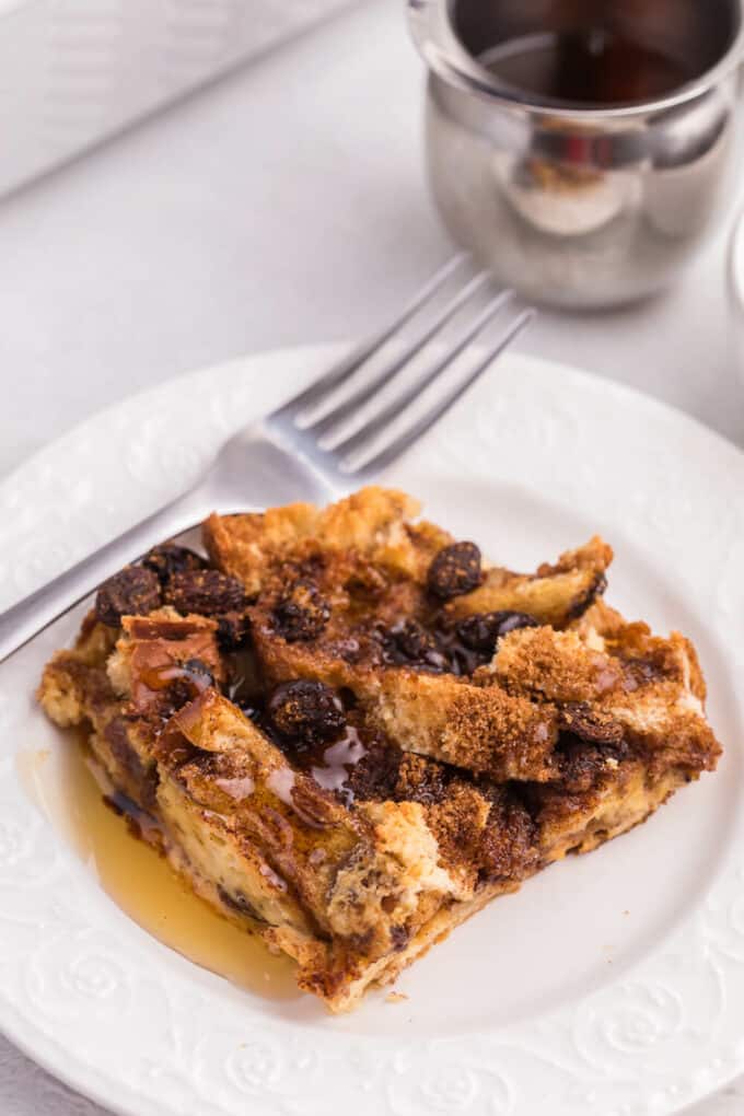 Cinnamon Raisin Breakfast Casserole Recipe Simply Stacie
