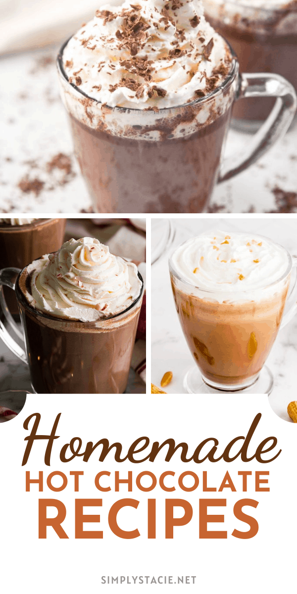 Homemade Hot Chocolate Recipes - Give your next mug a little zing of flavor with this yummy variety of hot chocolate recipes.