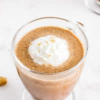 The recipe in a mug.