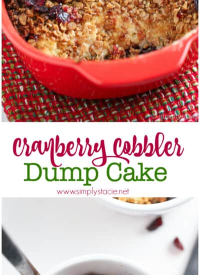 Cranberry Cobbler Dump Cake