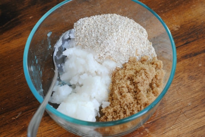 Oatmeal Brown Sugar Scrub