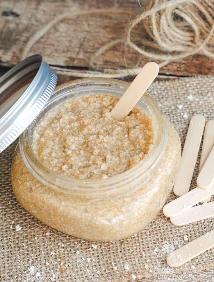 Oatmeal Brown Sugar Scrub