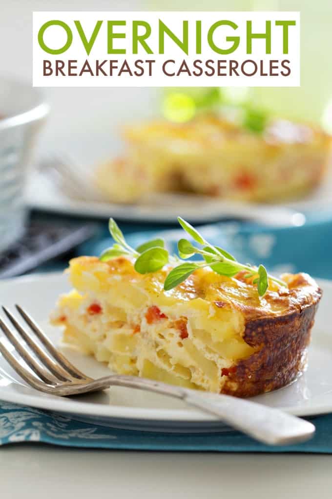25 Overnight Breakfast Casseroles - One big reason why I love to make overnight breakfast casseroles is that they are so darn easy! This list of 25 overnight breakfast casseroles is all you need to get you through the holidays.