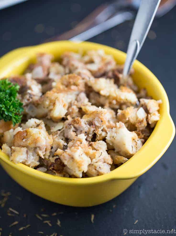Mom’s Simple Stuffing for Turkey