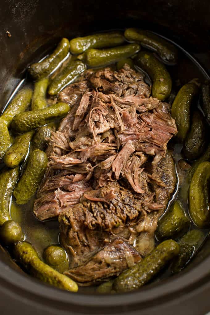 Dill Pickle Roast Beef