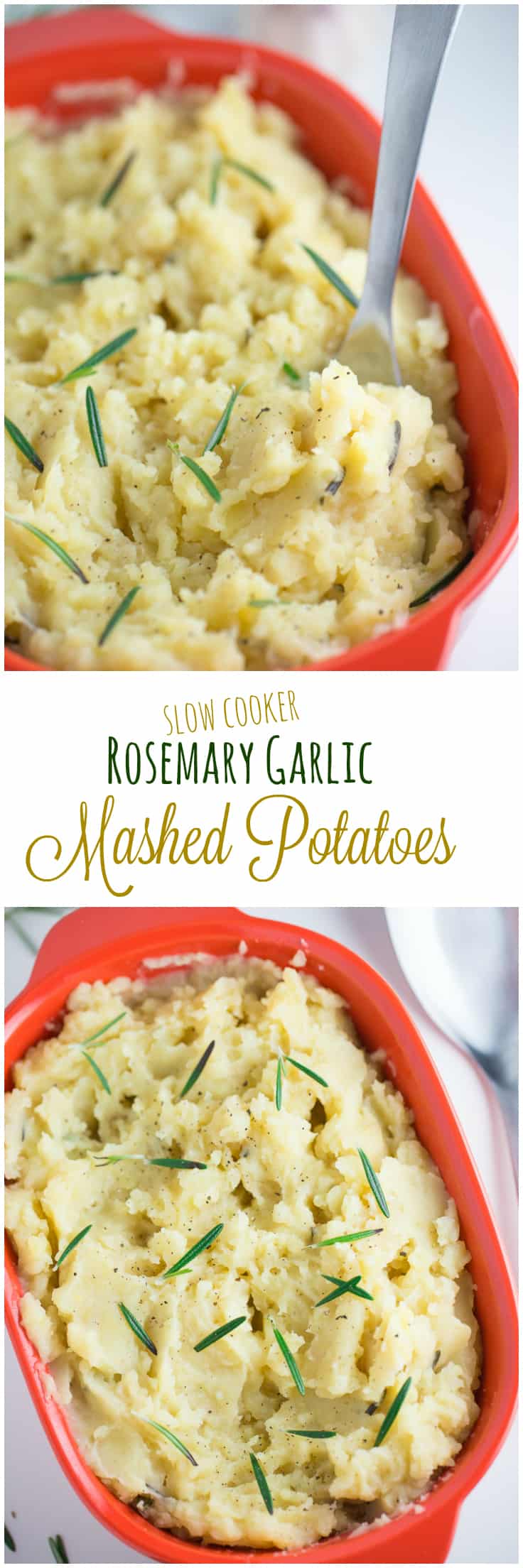 Slow Cooker Rosemary Garlic Mashed Potatoes Simply Stacie