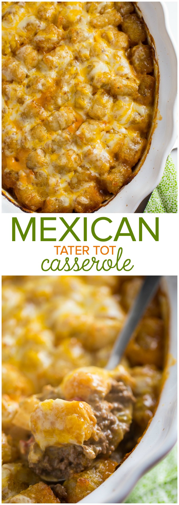 Mexican Tater Tot Casserole - Simply Stacie