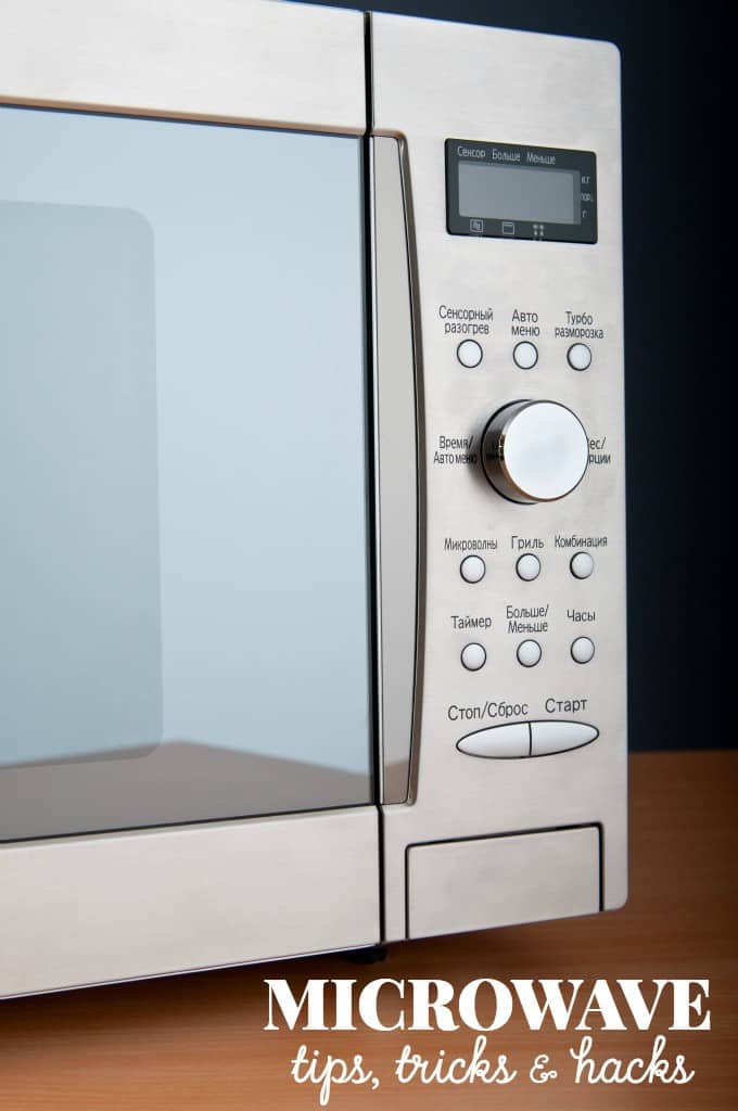Microwave Tips, Tricks & Hacks - simple ways to get the most of your microwave! I especially love #14.