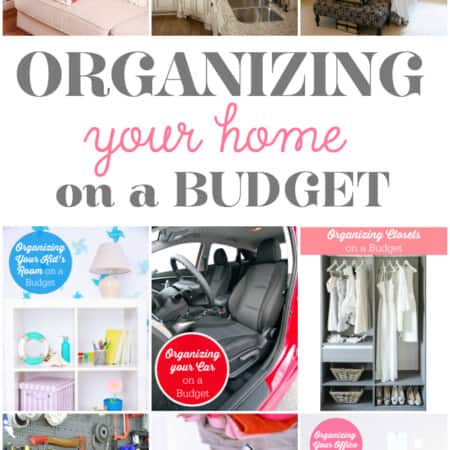 Organizing Your Home on a Budget Series