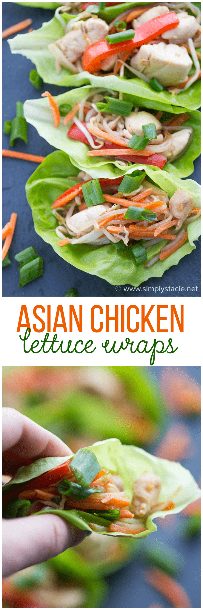 Asian Chicken Lettuce Wraps Simply Stacie