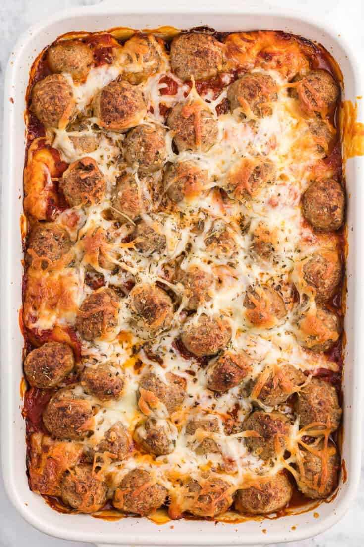 Meatball Sub Casserole Simply Stacie