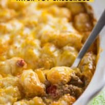 Mexican Tater Tot Casserole - This Mexican Tater Tot Casserole was a hit with my family! It was spicy, hearty and tasty. Comfort food for the win.