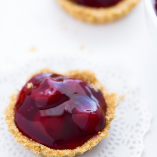 No-Bake Cherry Tarts