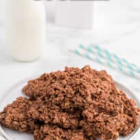 chocolate peanut butter cookies pin