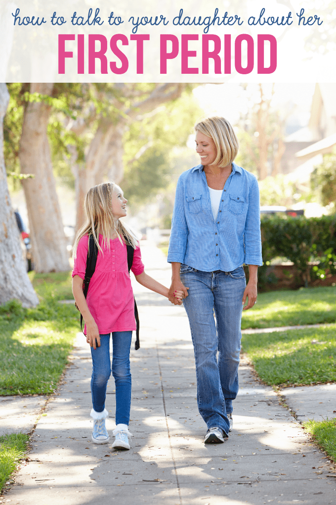 How To Talk To Your Daughter About Her First Period Simply Stacie