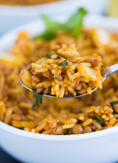 Curried Lentil Rice