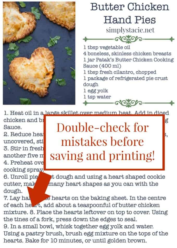 how to create a recipe card in picmonkey simply stacie how to make a recipe card