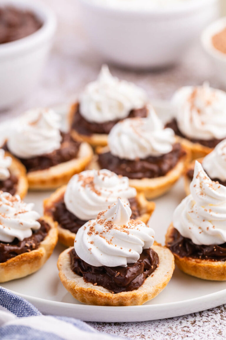 Chocolate Cream Tarts