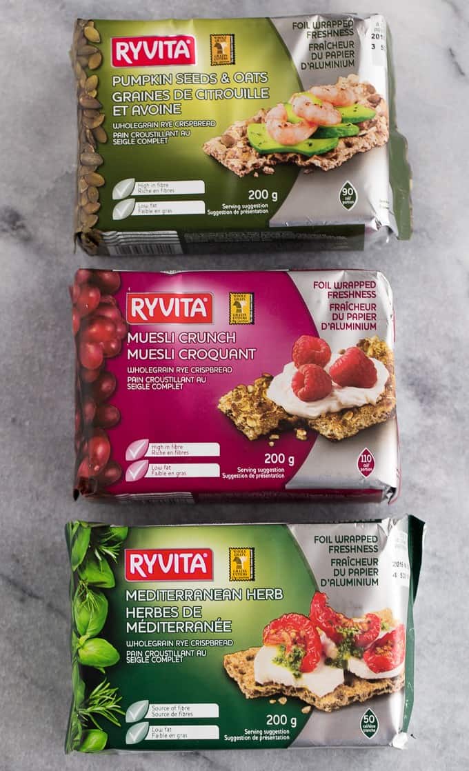 3 Easy & Delicious Snack Ideas with RYVITA