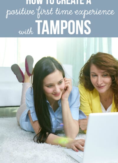 How to Create a Positive First Time Experience with Tampons