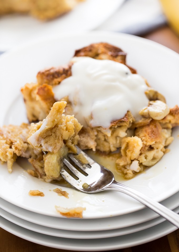 Banana Bread Breakfast Casserole Simply Stacie