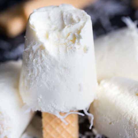 Coconut Creme Ice Pops