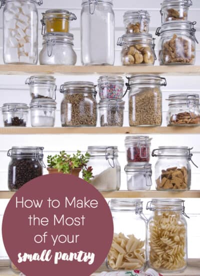 How to Make the Most of Your Small Pantry