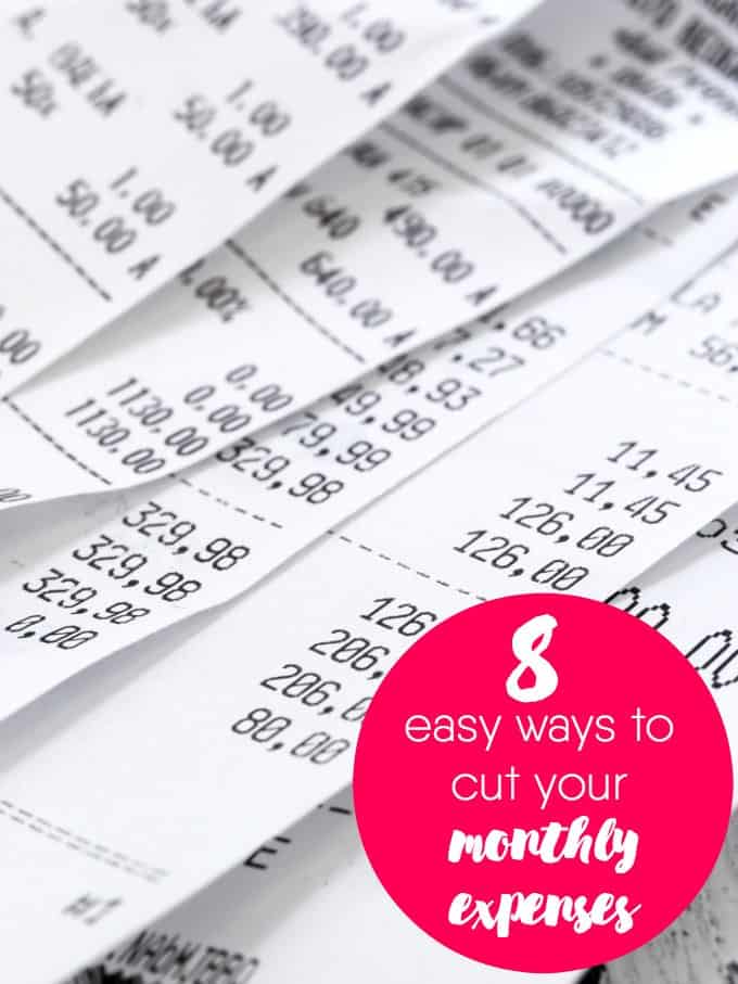 8 Easy Ways to Cut Your Monthly Expenses - The key is making cuts that are sustainable. Try these tips and improve your family's bottom line.