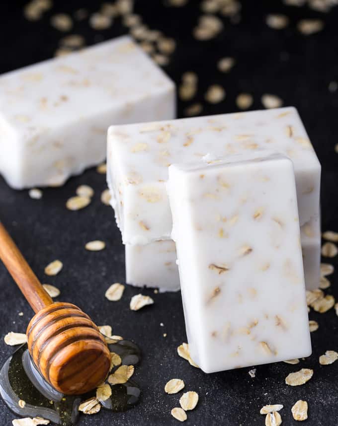 Honey Oatmeal Goat’s Milk Soap