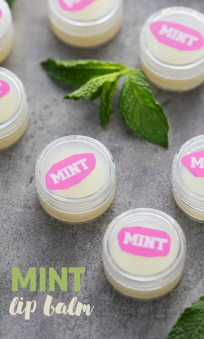 Mint Lip Balm - Your lips will feel soft and minty fresh with this easy DIY beauty recipe!