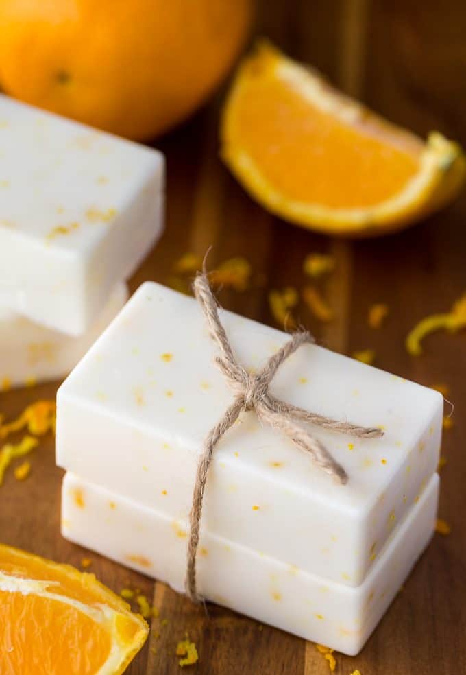 Orange Creamsicle Soap - Smells like a dream! I can't get enough of the vanilla + orange scent combo.