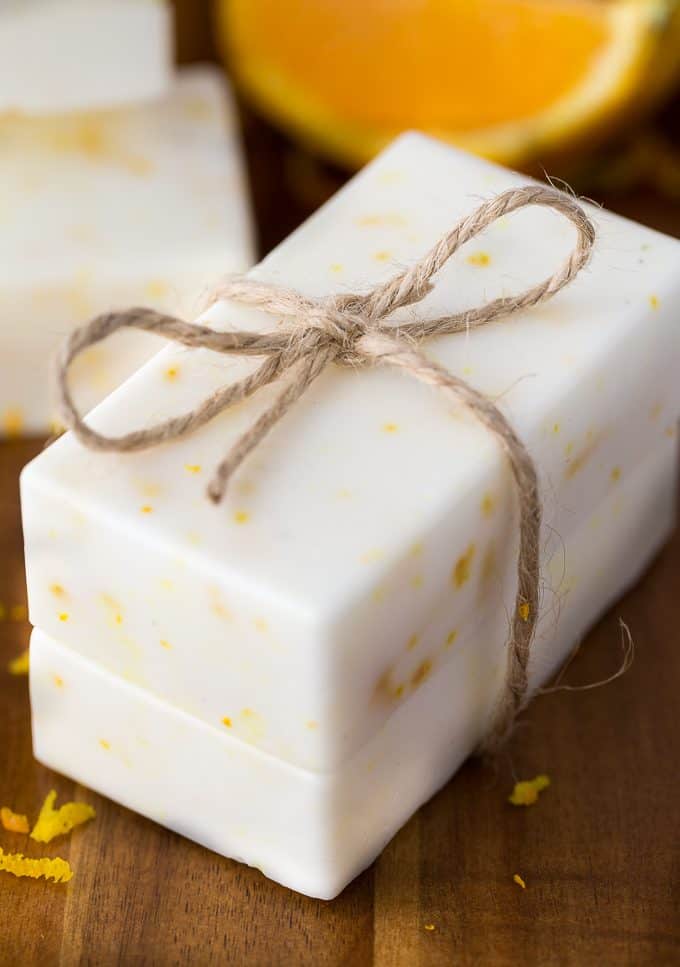 Orange Creamsicle Soap - Smells like a dream! I can't get enough of the vanilla + orange scent combo.