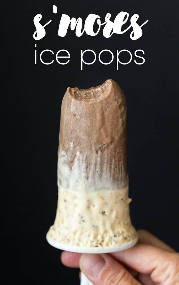 S'mores Ice Pops - S'mores without the heat! Try this twist on a fudgsicle with a layer of toasted marshmallow and pieces of graham cracker hiding inside.